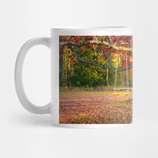 Tree Swing In Autumn 2 Mug